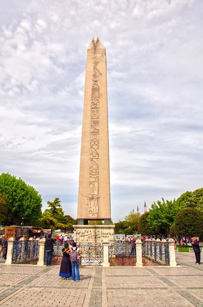 Obelisk des Theodosius. — Stockfoto