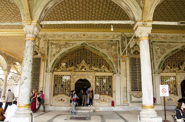 Birodalmi Divan a Topkapi palotában Isztambul — Stock Fotó