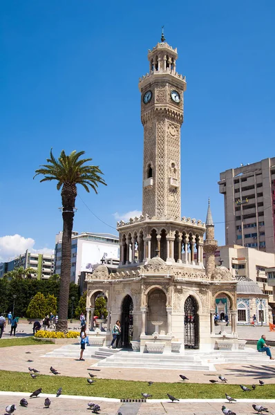 Torre del reloj en Izmir Fotos de stock libres de derechos