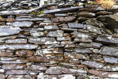 Yıpranmış eski kayrak duvar arka plan