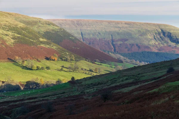 Večer v horském údolí, Británie — Stock fotografie