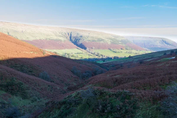 Večer v horském údolí, Británie — Stock fotografie