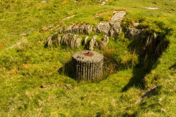 Spigot Mortar base World War II. — Stock Photo, Image