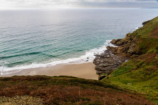 Cabeza y ensenada de Rinsey en Cornwall —  Fotos de Stock