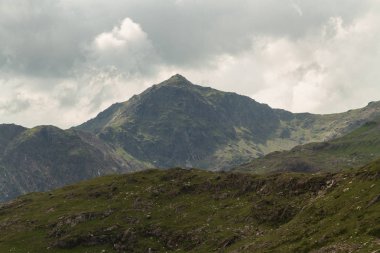 Snowdon Dağı zirvesine