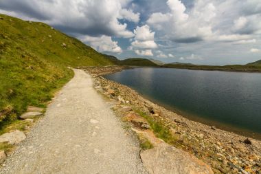 Snowdon madenciler parça Llyn Llydaw tarafından