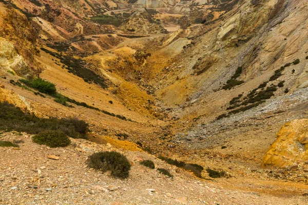 Parys Mountain copper mine remains — Stock Photo, Image