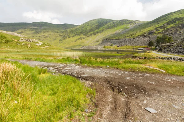 Cwmorthin, hängendes Tal in Nordwales. — Stockfoto