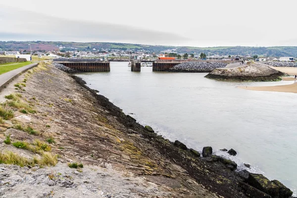 Burry Port hamnen — Stockfoto