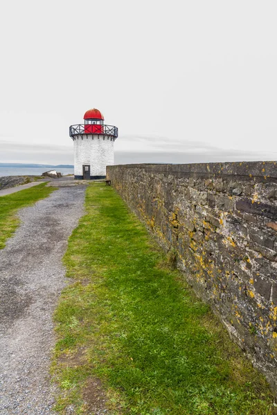 Burry port lighthouse — Stock Photo, Image
