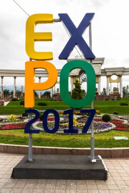 Redaksiyon: Expo 2017 işareti ilk Başkan'ın Park Almatı, K