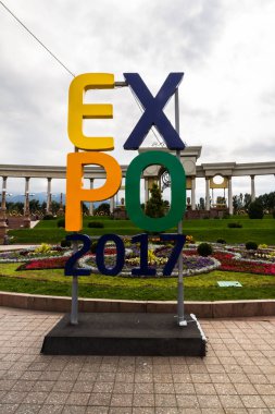 Redaksiyon: Expo 2017 işareti ilk Başkan'ın Park Almatı, K