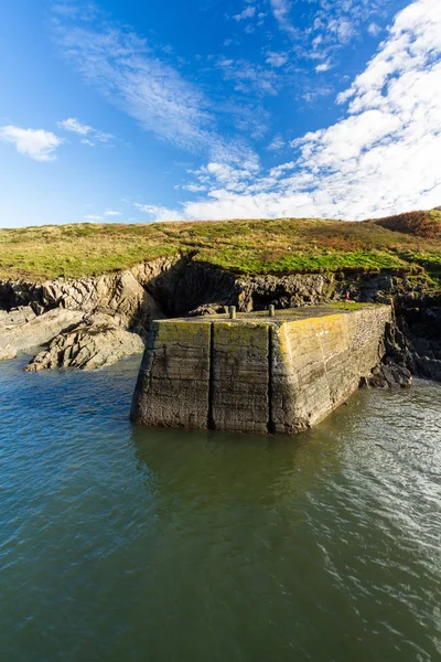 Porthgain Harbour Harbor — Stock Photo, Image