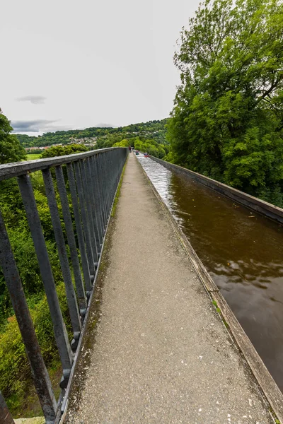 Editorial: Sendero del acueducto de pontcysyllte —  Fotos de Stock