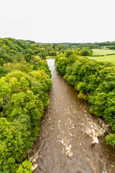 El río Dee cerca de Wrexham —  Fotos de Stock