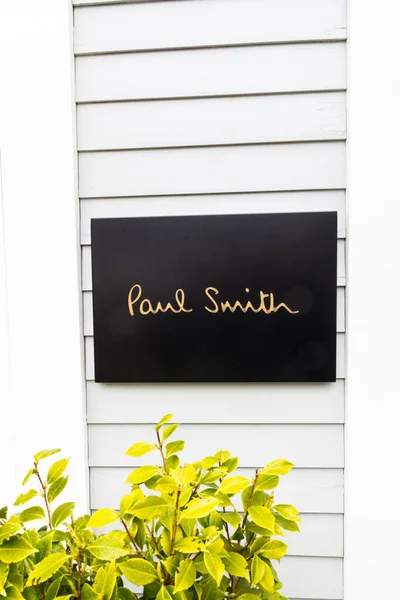Redakcja, Podpis lub logo Paula Smitha — Zdjęcie stockowe