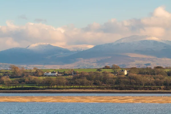 Snowdonia berg från Anglesey — Stockfoto