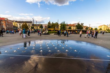 Budapeşte, Macaristan yayaları ve trafiği, Budapeşte Macaristan, 19 Eylül 2019, Macaristan