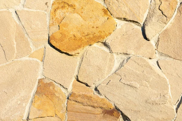 Fundo de pedra. Parede de pedra. Vista lateral — Fotografia de Stock