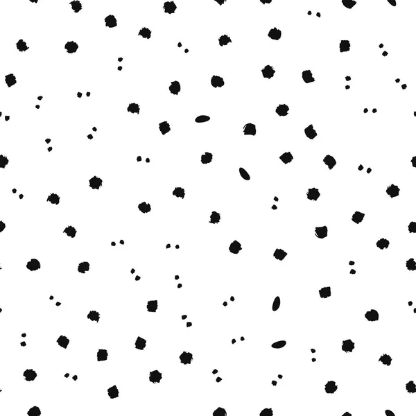 Unusual Dots Pattern Hand Drawn — Stock Vector