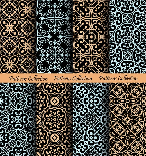 Islamic Pattern Backgrounds Luxury — Stock Vector