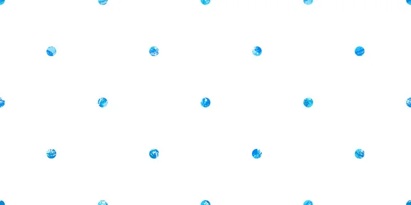 Blue Painted Small Dots Pattern — Stock Vector