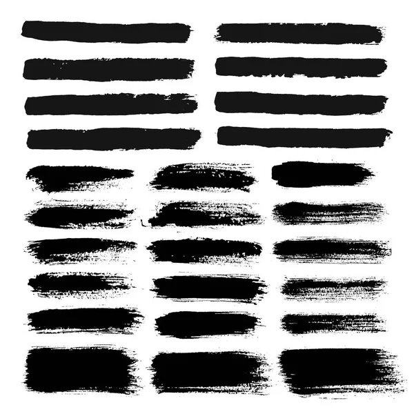 Brush Strokes Painted Text Bokes — Stock Vector