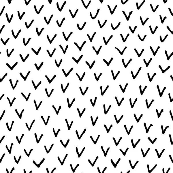 Nepravidelné ptáci abstraktní vzor — Stockový vektor