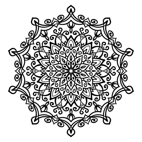 Mandala Vector Design Element — Stock Vector