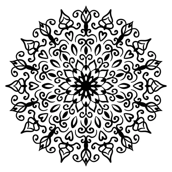 Élément de conception vectorielle Mandala — Image vectorielle