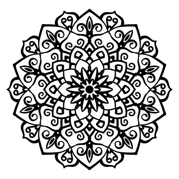 Mandala Vector Elemento de design — Vetor de Stock