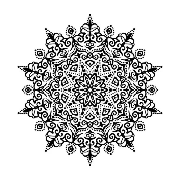 Mandala Vector Elemento de design — Vetor de Stock