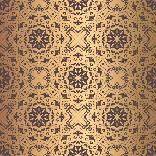 Золотая арабеска — стоковый вектор