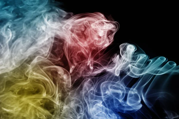 Дым Рисунок Текстура Фон — стоковое фото