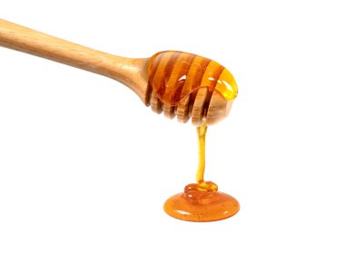 Tahta çubuklu bal ve bal tarağı