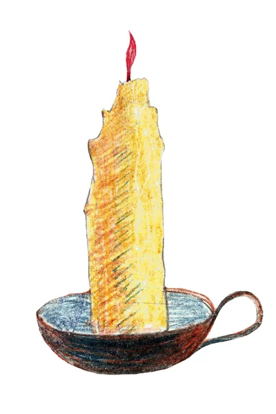 Gezeichnetes Geschirr. Küche Hintergrund. handgezeichnete Bleistift-Illustration — Stockfoto