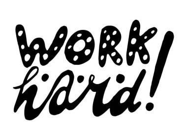 Pozitif zihin hayat kartını titreştirir. El çizimi harflerle arka plan. Mürekkep çizimi. Modern hat sanatı. Beyaz arkaplanda izole.