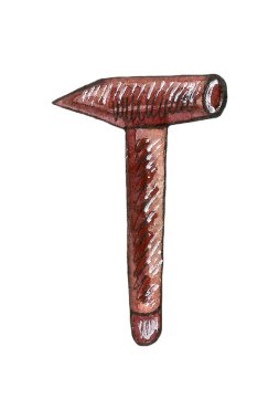 Suluboya el çizimi şirin robotlar. Çizgi film güzel çizim