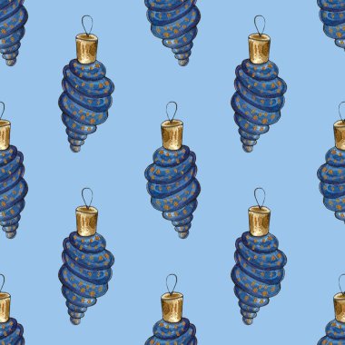 Noel ampulleri suluboya resimlerini elde yaptı. Xmas topu süslemesi. başlık veya tebrik kartı için dekoratif arkaplan, takı süslemeleri