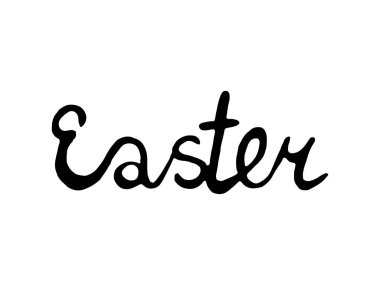 Suluboya mavi Paskalya yumurtası. Beyaz arka planda izole edilmiş. Kağıt üzerinde el boyaması. Sanat tasarımı ögesi