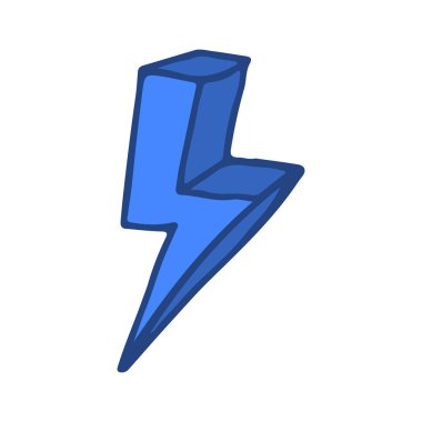 Basit ve şık modern renkli illüstrasyon, vektör el çizimi elementler, karalamalar, harfler, ifade