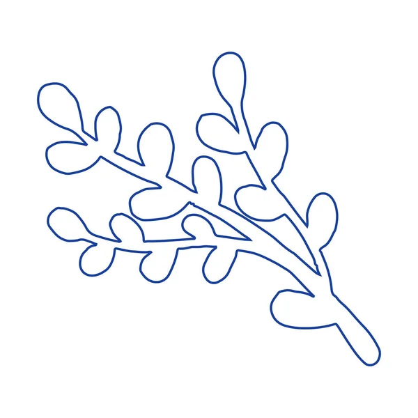 Σύνολο Από Επίπεδες Εικόνες Λουλουδιών Σιλουέτα Που Απομονώνονται Λευκό — Διανυσματικό Αρχείο