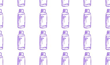 Cilt bakımı kozmetik çizgisi simgeleri. Krema, serum damlası ve yüz jölesi veya losyon ikonları. UV koruması. Yağ, E vitamini ve Kolajen sembolleri.