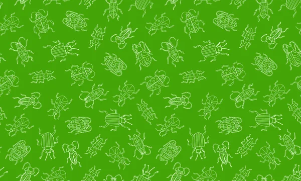 简单的危险昆虫卡通图标符号 病媒图解 — 图库矢量图片