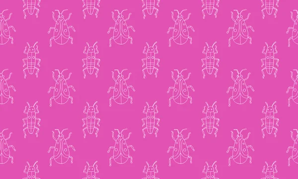 Simple Danger Insecte Dessin Animé Icône Symbole Illustration Vectorielle — Image vectorielle