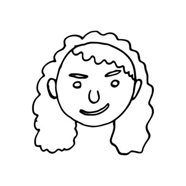 karikatür yüz vektör insanlar illüstrasyonu