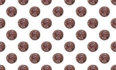 Suşi ile suluboya, beyaz arka planda pizza parçaları..