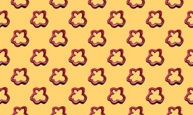 Suşi ile suluboya, beyaz arka planda pizza parçaları..