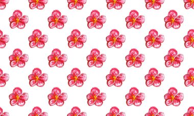 Suluboya el çizimi meyve seti