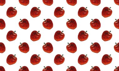 Suluboya el çizimi meyve seti